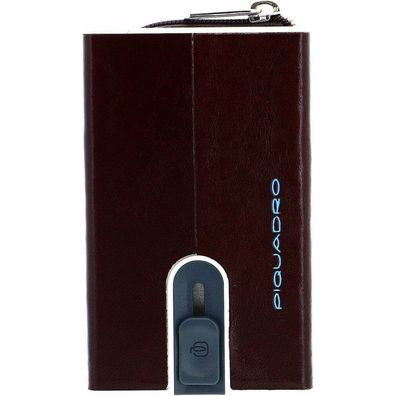 Piquadro Wallet Blue Square Male Mahonagy