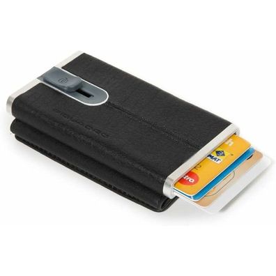Piquadro Compact Wallet For Backnotes And Credi Cards