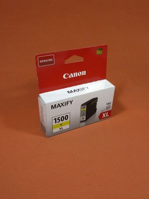 Original Canon PGI-1500XL yellow OVP , ruckerpatrone, anon ink cartridge