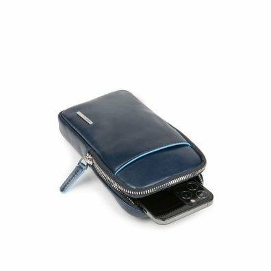 Piquadro Smartphone Men`S Neck Strap Wallet With Credit