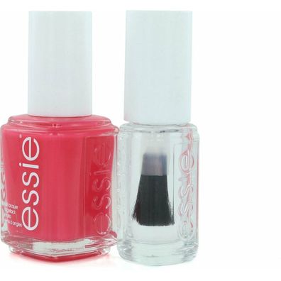 Finish Nail Polish 72 Peach Daiquiri + Good To Go Top Coat Nail