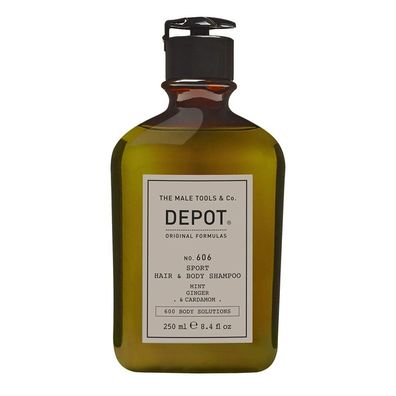 Sampon pentru par si corp Depot 600 Body Solutions No.606 Sport, 250ml