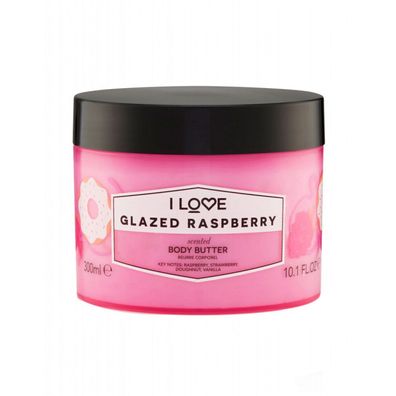 I Love... Glazed Raspberry Body Butter - 300ml - Körperbutter