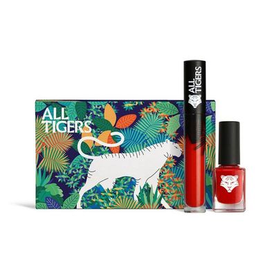 Set : Natürlicher & veganer flüssiger Lippenstift 888