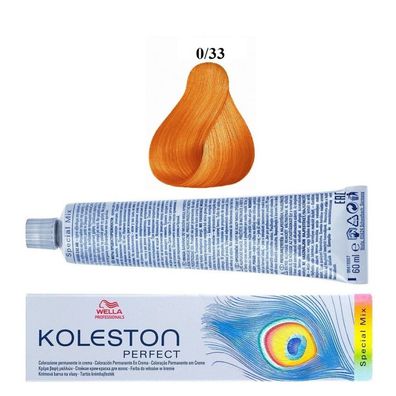 Koleston Perfect Special Mix Dauerhaftes Haarfärbemittel 0/33 Intensives Gold 60ml