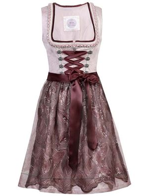 MarJo Dirndl Dilara 58er Länge bordeaux - Größe: 36