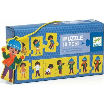 DJECO Puzzle Dressing 10 Stück
