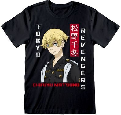 Tokyo Revengers Jungen Chifuyu T-Shirt TKY08485TSB