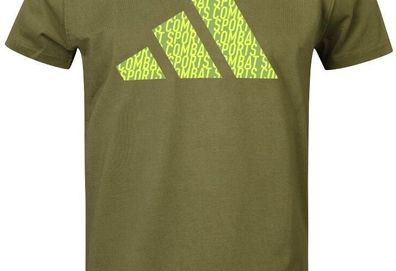 Adidas T-Shirt Perfo Script Graphic Tee Combat Sports Adicltsps-cs