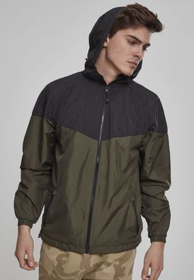 Urban Classics Jacke 2-Tone Tech Windrunner Black/White