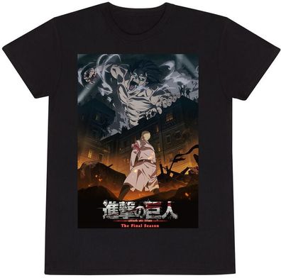 Attack on Titan Jungen Final Season Poster T-Shirt AOT06877TSB