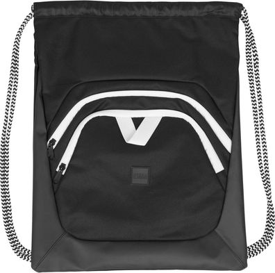 Urban Classics Tasche Ball Gym Bag Black/White