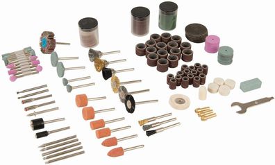 Silverline Rotationswerkzeug Zubehör für Rotationswerkzeuge, 216-tlg. Satz