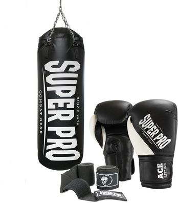 Super Pro Box-Set Combat Gear Set Water Air Punchbag Spkpwabgset100