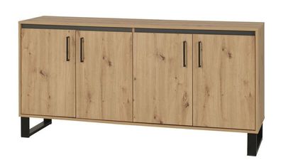 Kommode NEWADA NW7 Sideboard 170x83x41 cm 4 türiger Wohnzimmerschrank