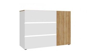 Kommode 114.9 x 81.7 x 41.1 cm Lenybelardo LNBK222B Sideboard