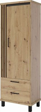 Regalschrank NADIA ND3 Schrank 67x195x41 cm Wohnzimmerschrank Halbschrank