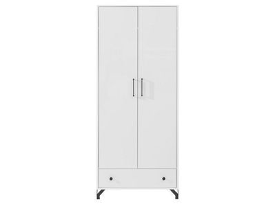 Kleiderschrank Bergen BE2 Schrank 2 Türiger Drehtürenschrank 4 Schublade