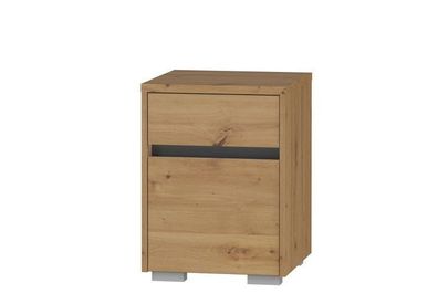 Nachttisch 40 cm Arizona RRN-1 mit Schublade und Tür Container Nachtschrank