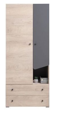 Kleiderschrank DELTA 2 Türiger Drehtürenschrank