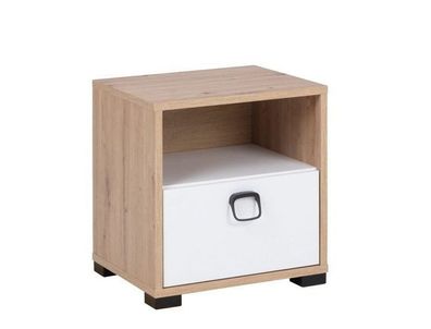 Nachttisch KEVIN 09 Nachtschrank 40x35x35 cm mit Schublade Nachtkästchen