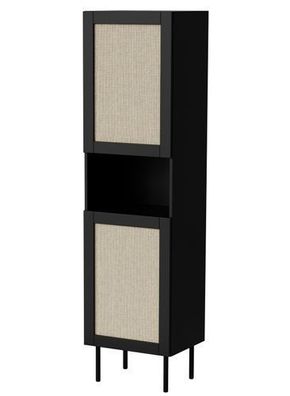 Regalschrank JUTA Hochschrank 50x190x40 cm Schrank 2 Türen