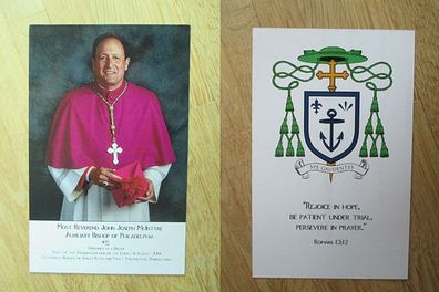 Weihbischof von Philadelphia John Joseph McIntyre - Autogrammkarte!!!