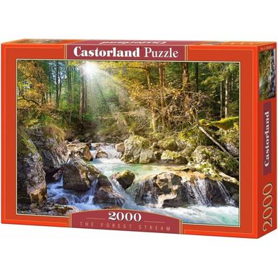 Castorland Puzzle Fluss im Wald 2000 Teile