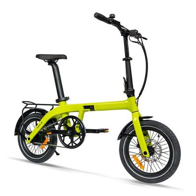 Ultraleichtes Carbon 16-Zoll E-Bike 14 kg Faltbar 60km Reichweite Drehmomentsensor