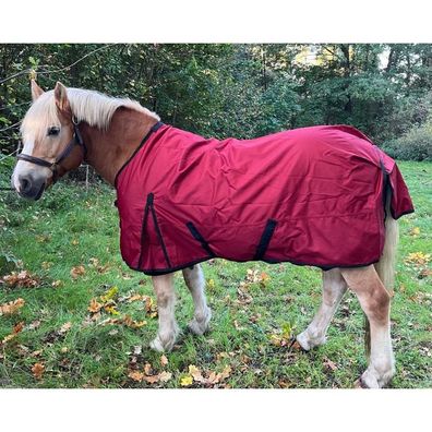 Pferdedecke Regendecke Zara 1200D - Rot