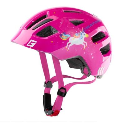 Cratoni Maxster Fahrradhelm Kinder Gr. XS-S Unicorn Pink Glossy