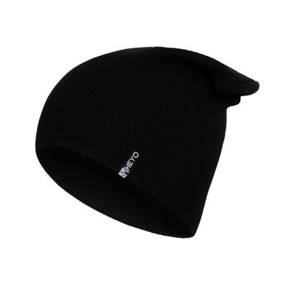 Herren Mütze Damen aus Baumwolle HEYO Slouch Beanie Übergangsmütze Elastisch Gerippt