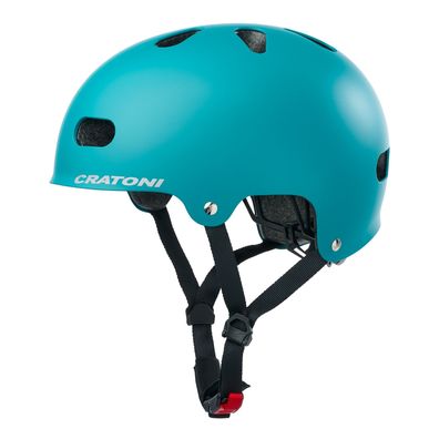 Cratoni C-MATE JR. Fahrradhelm Jugend Gr. S-M Türkis Matt