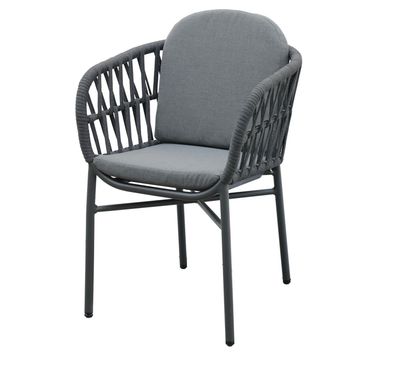 Destiny Gartensessel COMO, anthrazit meliert, inkl. Polster