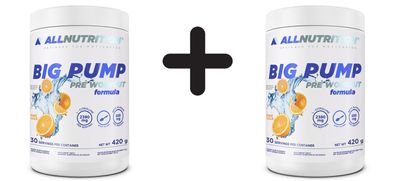 2 x Allnutrition Big Pump, Orange - 420g