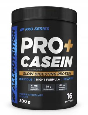 Pro+Casein, Double Chocolate - 500g