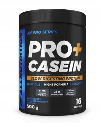Pro+Casein, Strawberry-Wild Strawberry - 500g