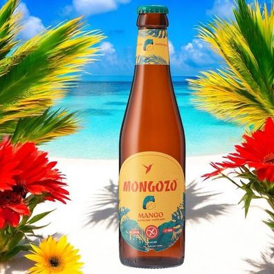 12 Flaschen Mongozo Mango mit 3,6% Alk