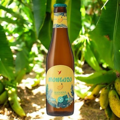 12 Flaschen Mongozo Banane mit 3,6% Alk
