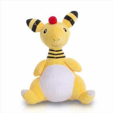 Ampharos Plüschtier 23 cm - Pokémon Kuscheltier - Weiches Spielzeug