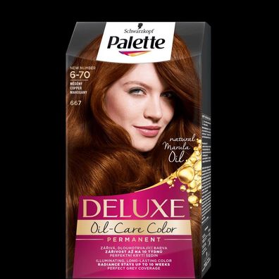 Schwarzkopf Palette Deluxe Öl-Pflege Farbe 6-70 Kupfer