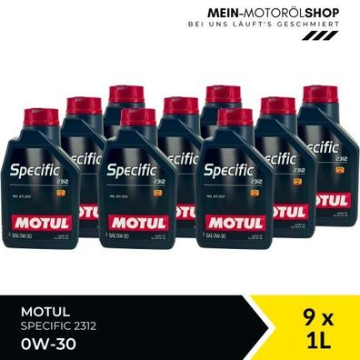 Motul Specific 2312 0W-30 9x1 Liter