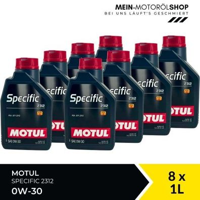 Motul Specific 2312 0W-30 8x1 Liter