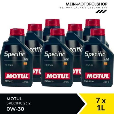 Motul Specific 2312 0W-30 7x1 Liter