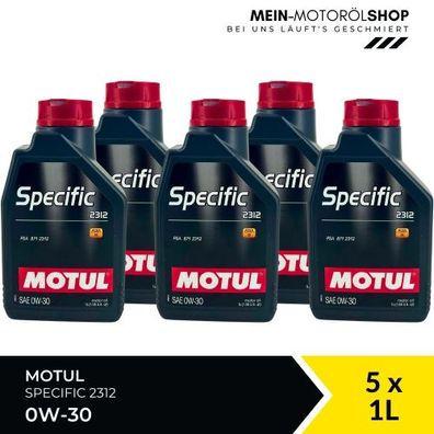 Motul Specific 2312 0W-30 5x1 Liter
