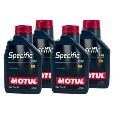 Motul Specific 2312 0W-30 4x1 Liter