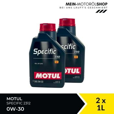 Motul Specific 2312 0W-30 2x1 Liter