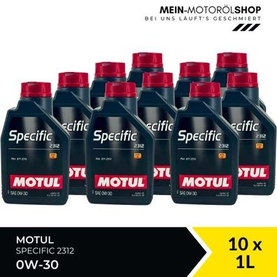 Motul Specific 2312 0W-30 10x1 Liter
