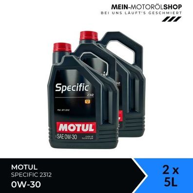 Motul Specific 2312 0W-30 2x5 Liter