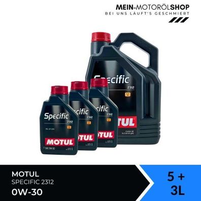 Motul Specific 2312 0W-30 5 + 3 Liter